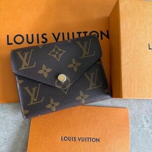 Authentic LV Louis Vuitton Monogram Victorine Wallet M62472 Made In Italy